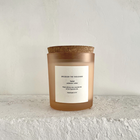 Species by the Thousands Candle | Santal, Cardamom, & Amber