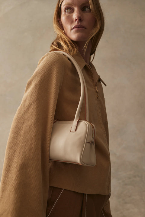 Sancia The Lucca Bag | Ecru