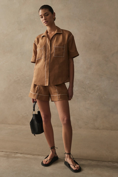 Sancia The Lydian Shirt | Honey