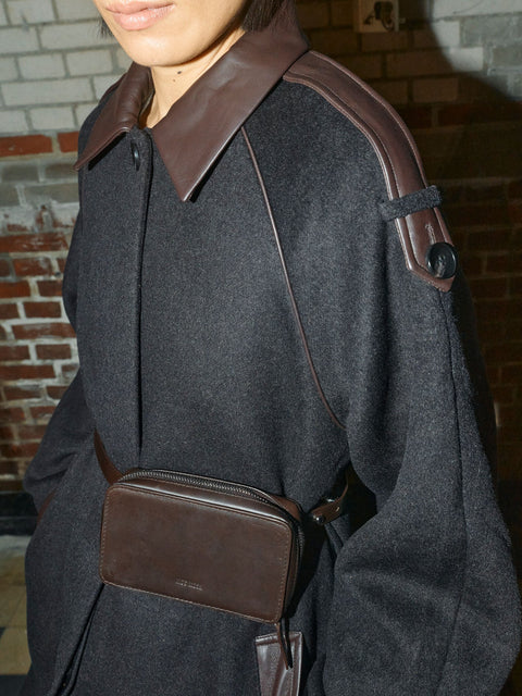Mos Mosh Elin Belt Bag | Chocolate Torte