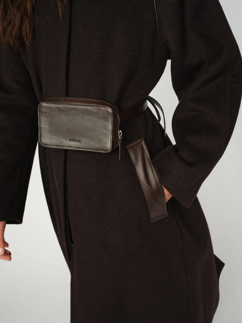 Mos Mosh Elin Belt Bag | Chocolate Torte
