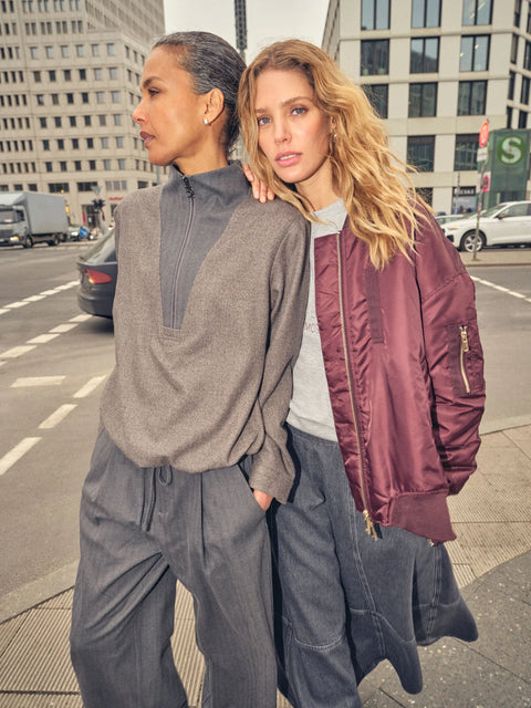 Mos Mosh Ruby Bomber Jacket | Fudge
