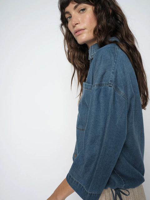 Mos Mosh Tessa Lich Shirt | Blue