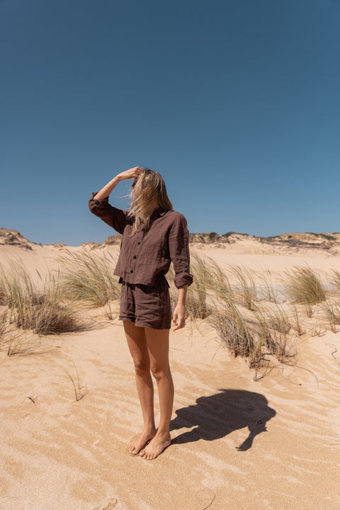 Slate Wearables Paterson Short | Espresso