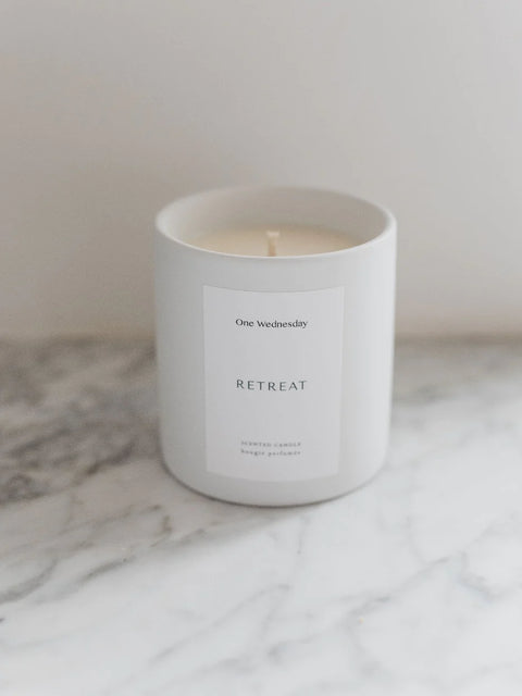 One Wednesday Shop Candle | Retreat