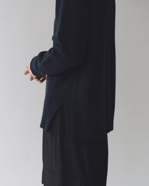 Mijeong Park Cashmere Blend Crewneck | Navy