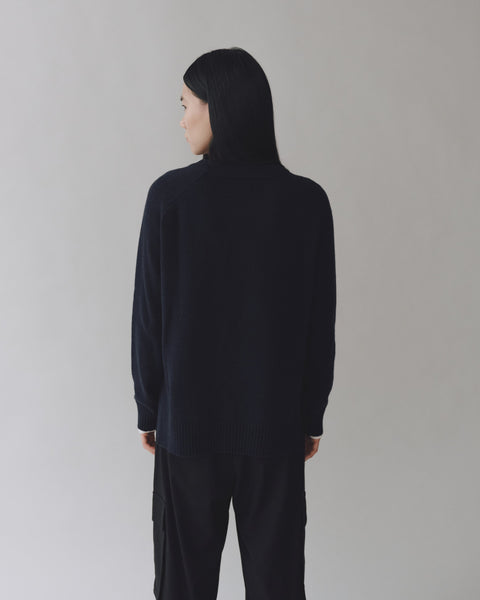 Mijeong Park Cashmere Blend Crewneck | Navy