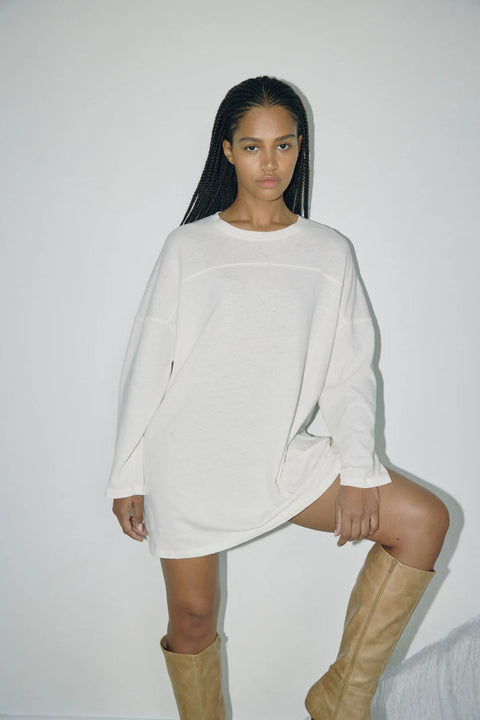 Bohème Goods The Football Tee | White