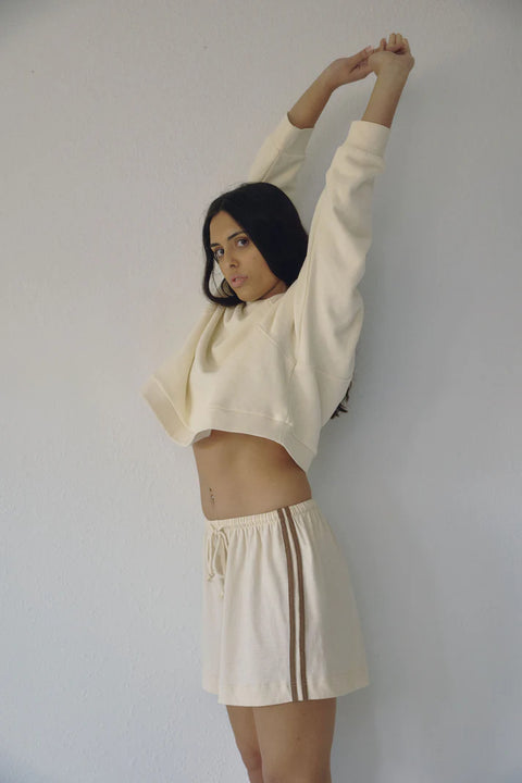 Boheme Goods Bohème Goods The Track Short: features cotton