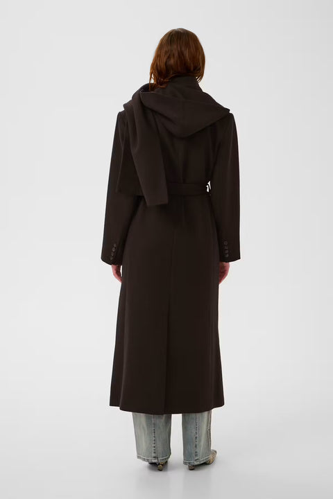 Gestuz Venja Long Coat | Ganache