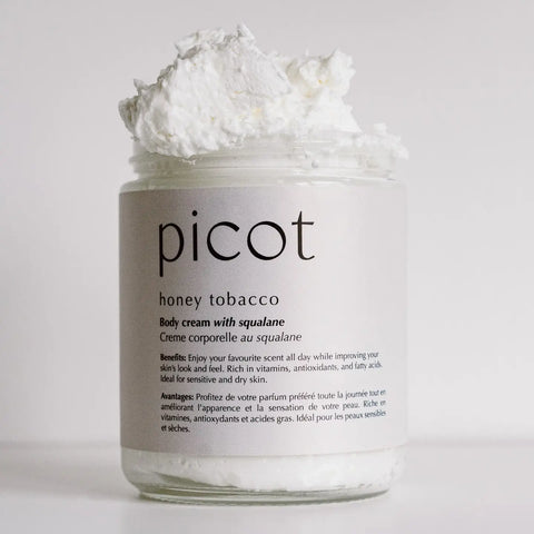 Picot Collective Honey Tobacco Body Cream