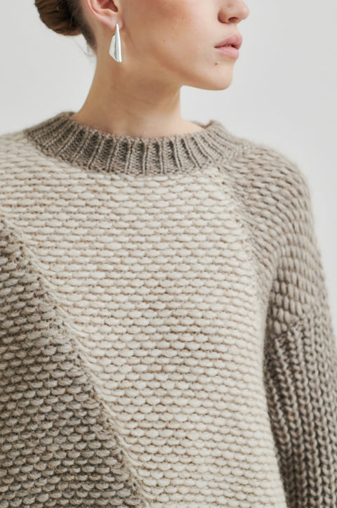 Second Female Samanda Knit O-Neck | Morel