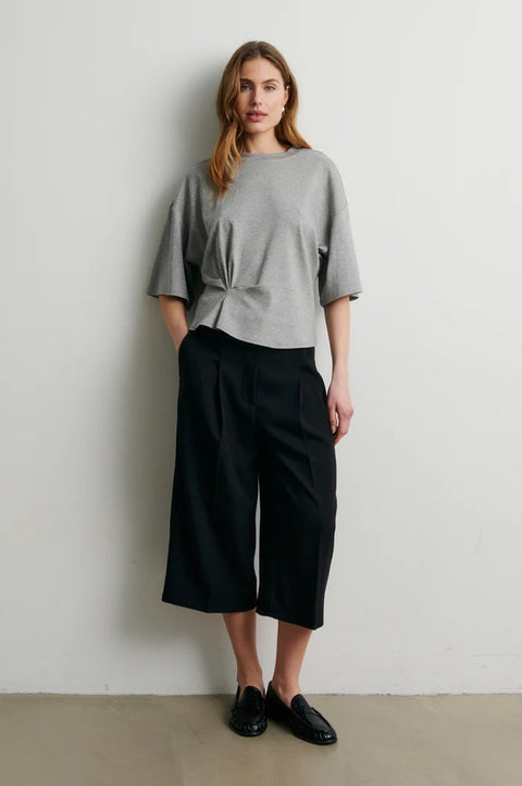 Second Female Missouri Tee | Mid Grey Melange