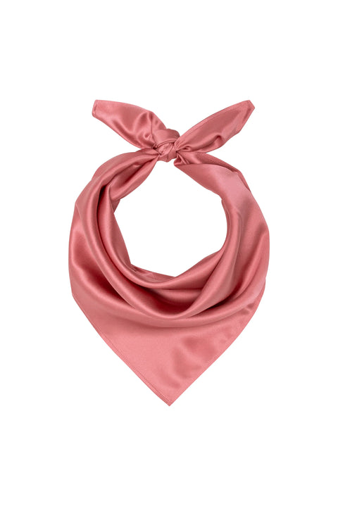 DONNI The Silk Headscarf | Rhubarb