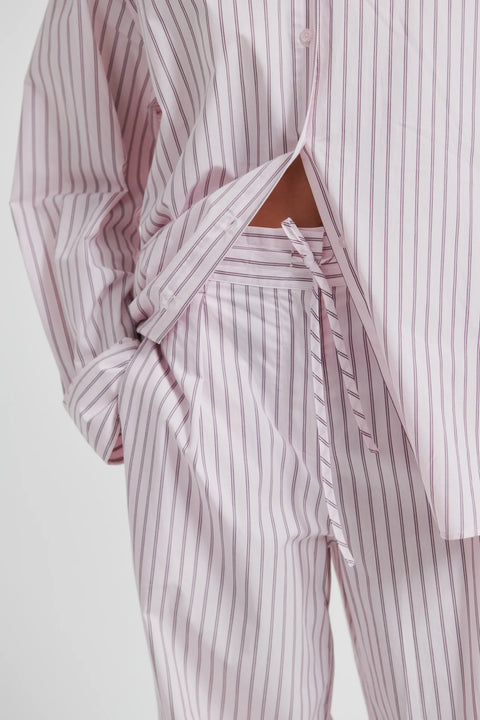 Second Female Second Female Vari Trousers in Pale Lilac: featuring cotton, relaxed, pocket