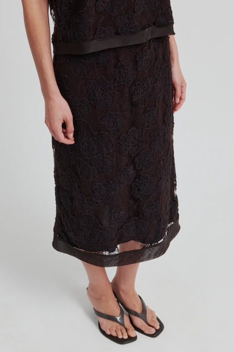 Second Female Second Female Daysee Skirt in Chocolate Torte