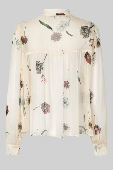Second Female Second Female Florala Blouse in Summer Sand: featuring relaxed