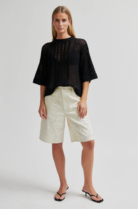 Second Female Deya Knit | Black