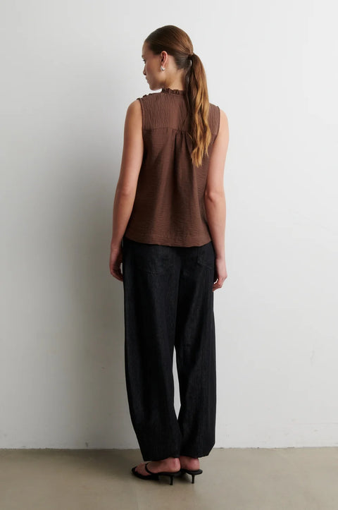 Second Female Rayna Frill Top | Carafe