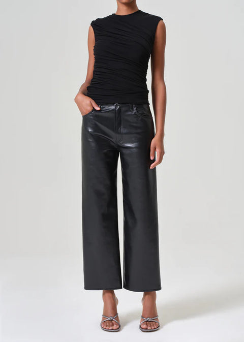 AGOLDE Ren Recycled Leather Jean | Detox