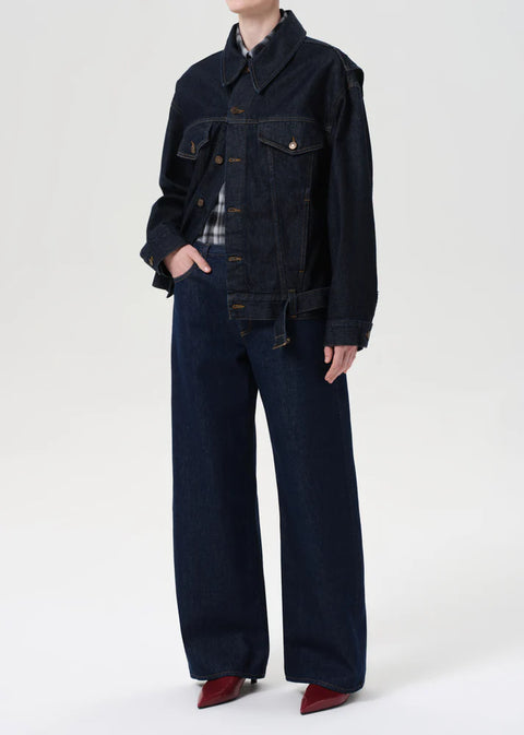 AGOLDE Merritt Jacket | Rinse Dark Denim