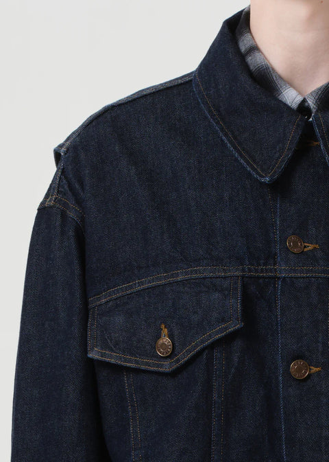 AGOLDE Merritt Jacket | Rinse Dark Denim