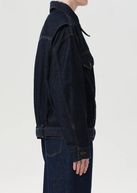 AGOLDE Merritt Jacket | Rinse Dark Denim
