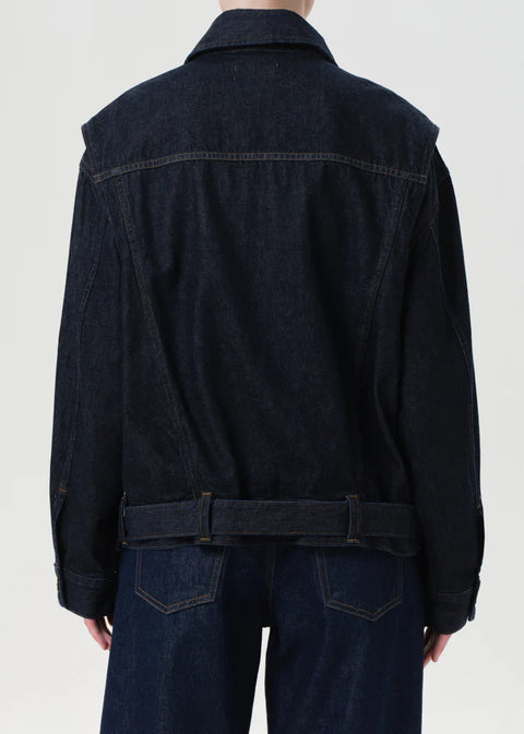 AGOLDE Merritt Jacket | Rinse Dark Denim