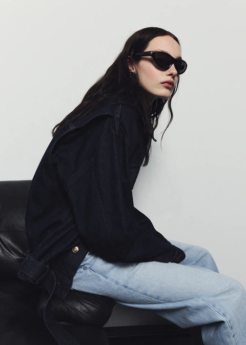 AGOLDE Merritt Jacket | Rinse Dark Denim
