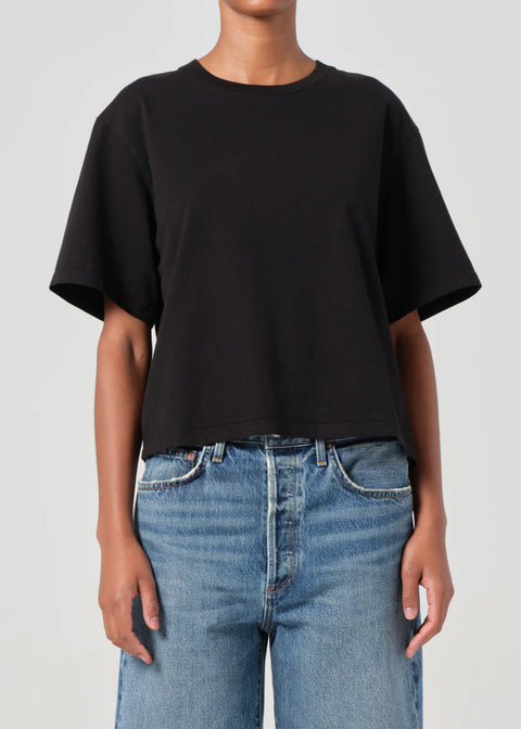 AGOLDE Sulma Tee | Black