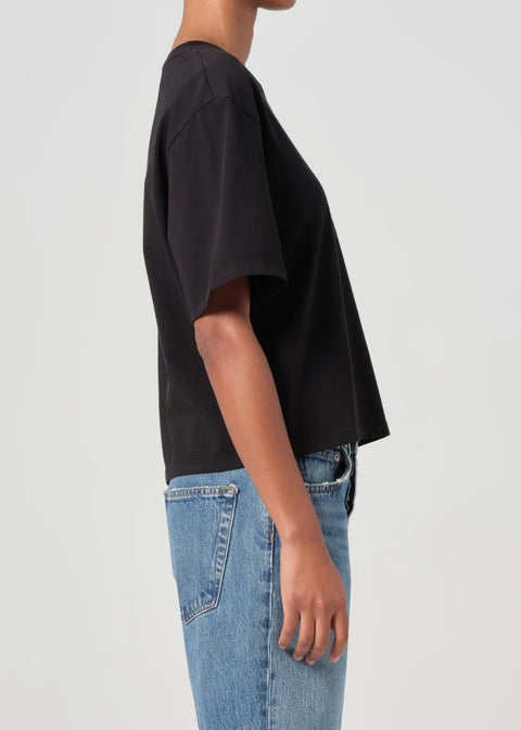 AGOLDE Sulma Tee | Black