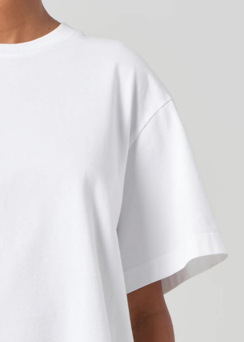 AGOLDE Sulma Tee | White