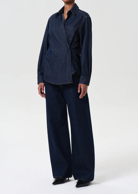 AGOLDE Kaelin Shirt | Dice
