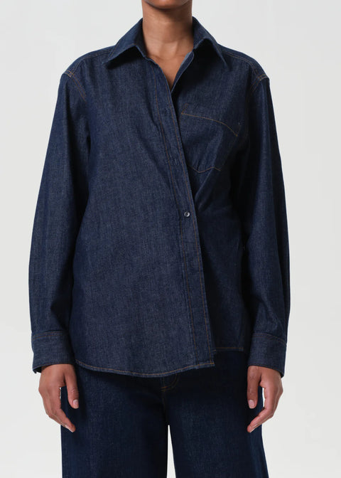 AGOLDE Kaelin Shirt | Dice