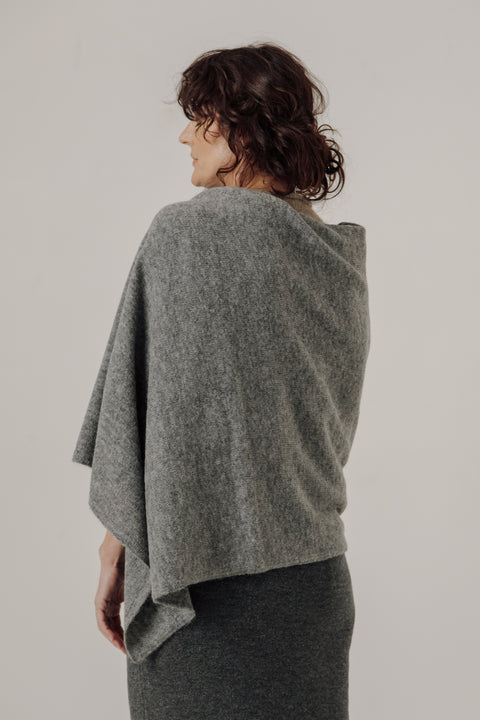 Alpaca travel wrap, can be used a shawl, scarf, lap blanket, lightweight and warm. Brand is Bare Knitwear
