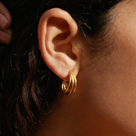 Agapée Zéphir Trio Earrings