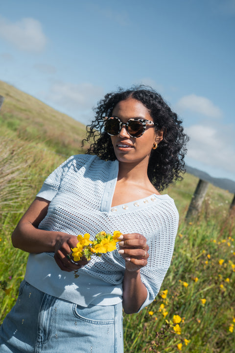 Sardine Aster Sunglasses | Cosmic Cowboy