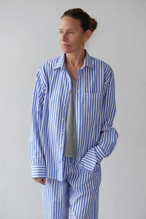 DONNI The Pop Shirt | Azure