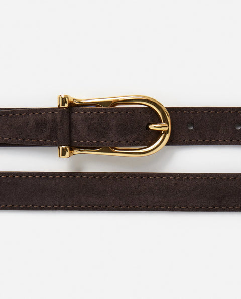 Flattered Betty Belt | Chocolate