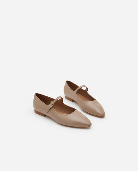 Flattered Camila Ballet Flat | Beige