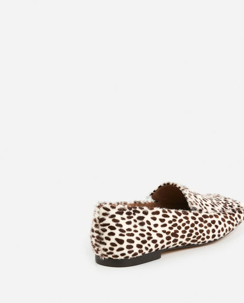 Flattered Ellis Loafer | Hair-On Chocolate Dot