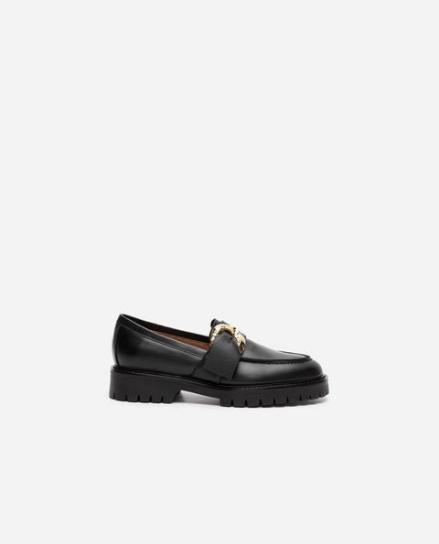 Flattered Stella Loafer | Black