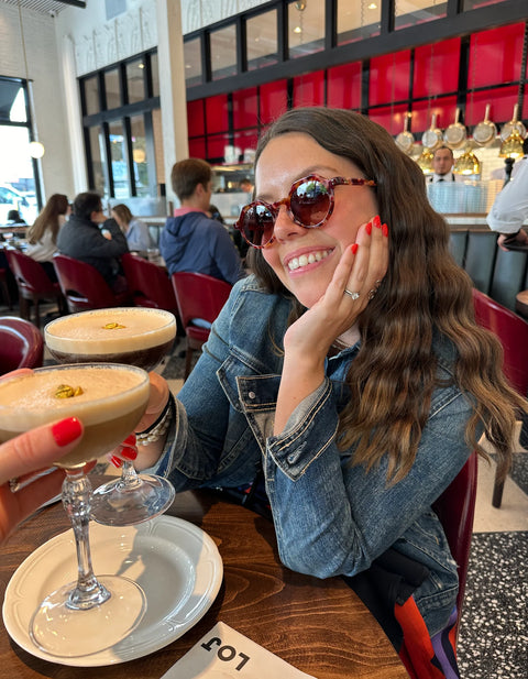 Sardine Sardine Georgie Sunglasses in Amaro Breeze