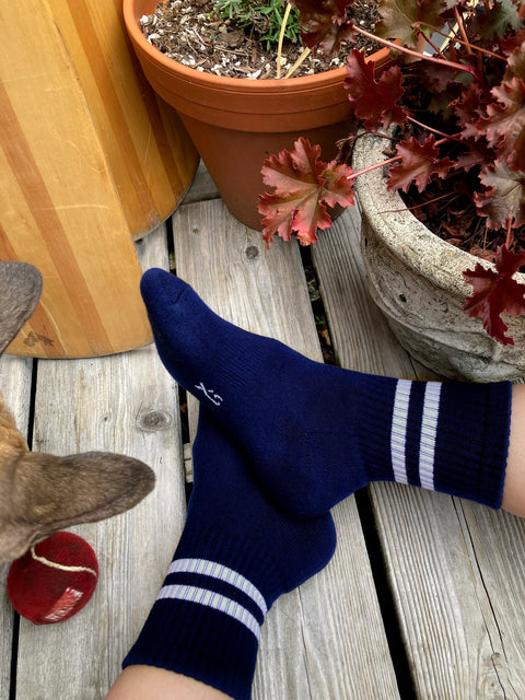 Unified Gym Socks | Navy