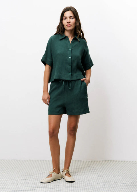 Frnch Nerline Shorts | Vert Mousse