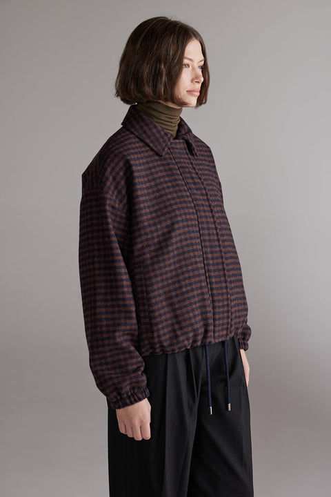 Amente Gingham Jacket