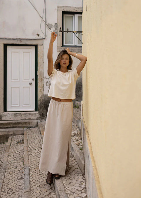 Slate Wearables Lennox Maxi | Cream