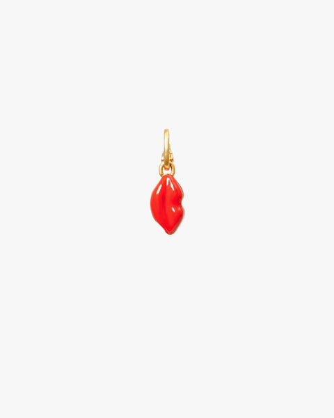 Clare V. Clare V Lips Charm in Poppy