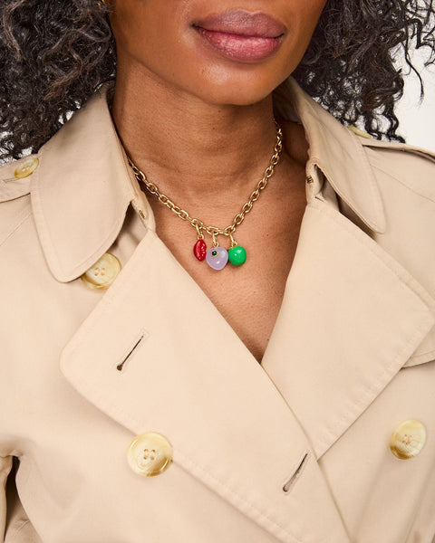 Clare V. Clare V Lips Charm in Poppy