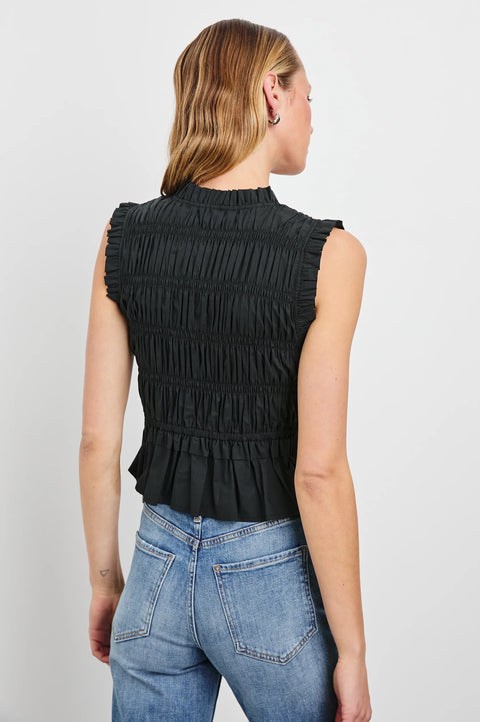 Rails Martine Top | Black